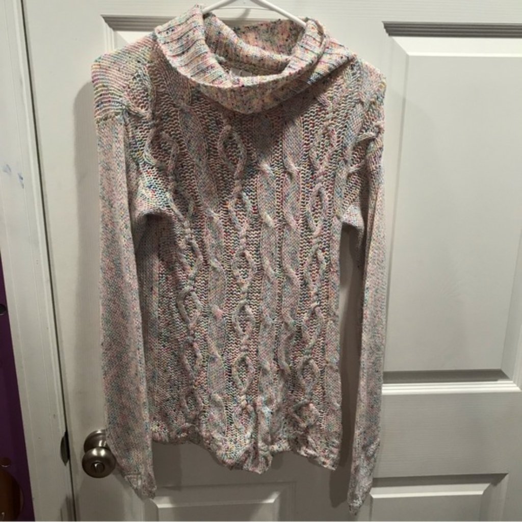 Rainbow Turtleneck Sweater Rainbow Turtleneck Sweater Sweater Sweater Sweater